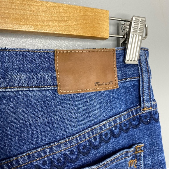 MADEWELL High Rise Beaded Slim Boy Jean - Picture 9 of 10